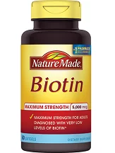 Nature Made Maximum Strength Biotin Review