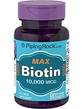 Piping Rock Max Biotin Review