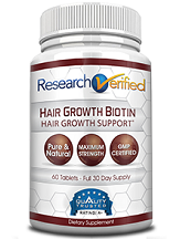 Research Verified Biotin for Hair Growth